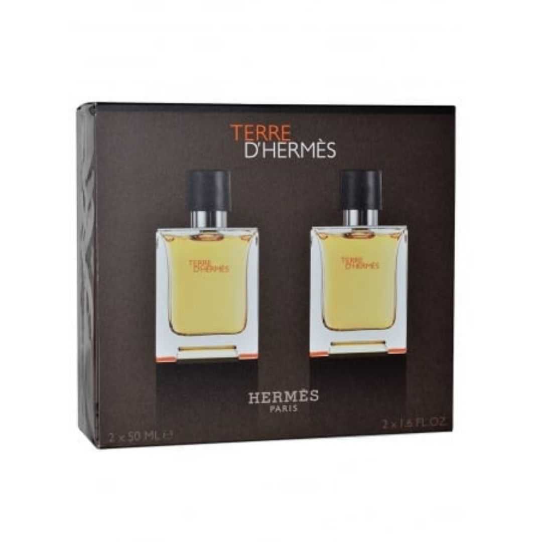 Hermes Terre D'Herms EDT For Men 2Pcs x 50ML Set