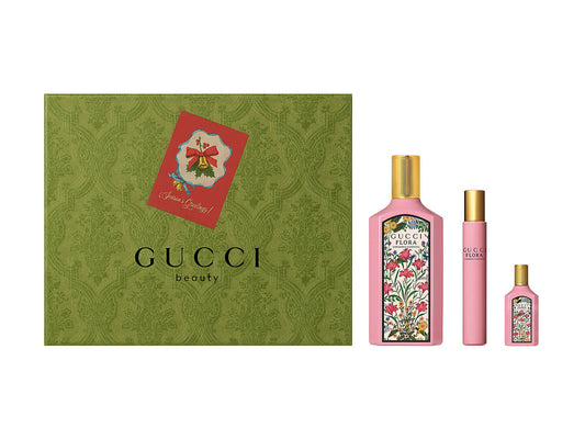 Gucci Flora Gorgeous Gardenia EDP For Women 100ML Set