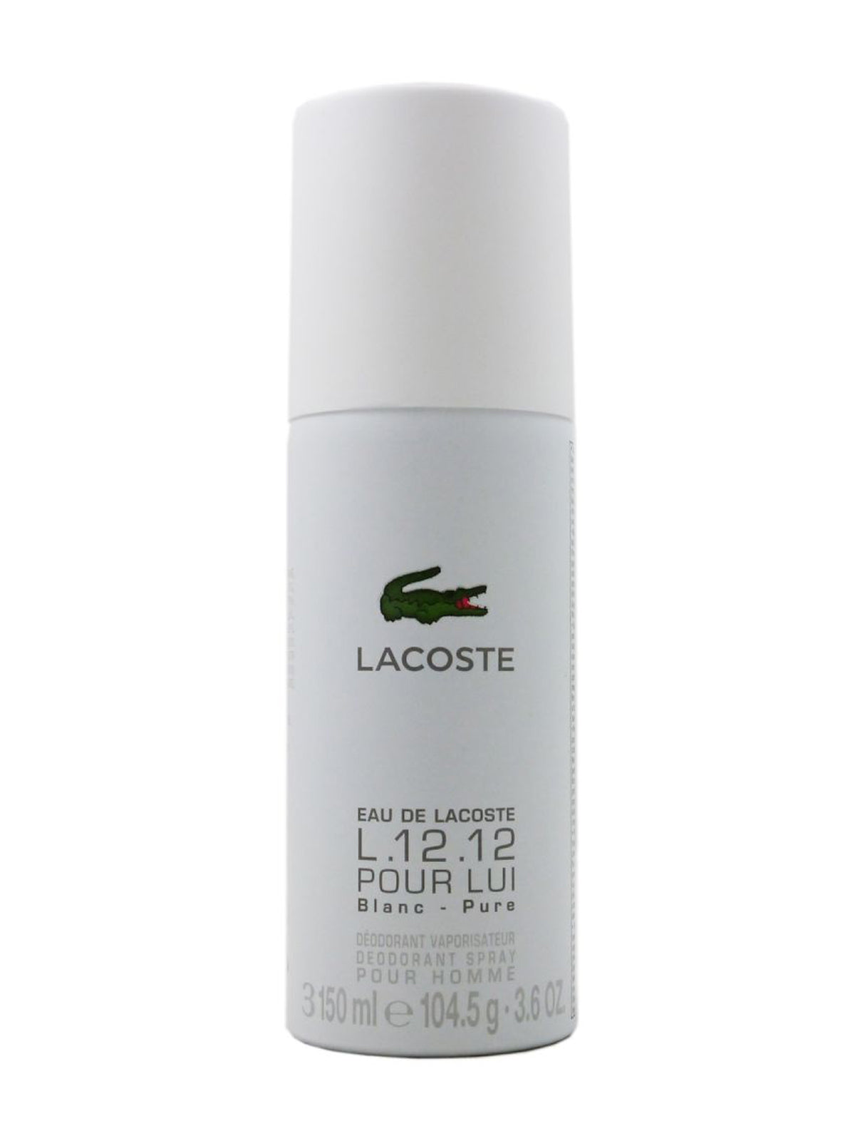Lacoste L.12.12 Blanc Deodrant Spray For Men 150ML
