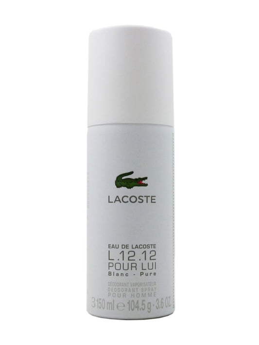 Lacoste L.12.12 Blanc Deodrant Spray For Men 150ML