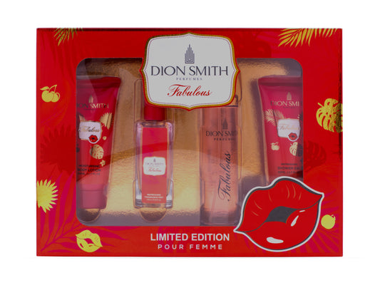Dion Smith Fabulous Limited Edition EDP For Women 50ML Set